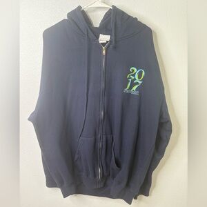 2017 Sea World Full Zip Hooded Jacket Size 2XL